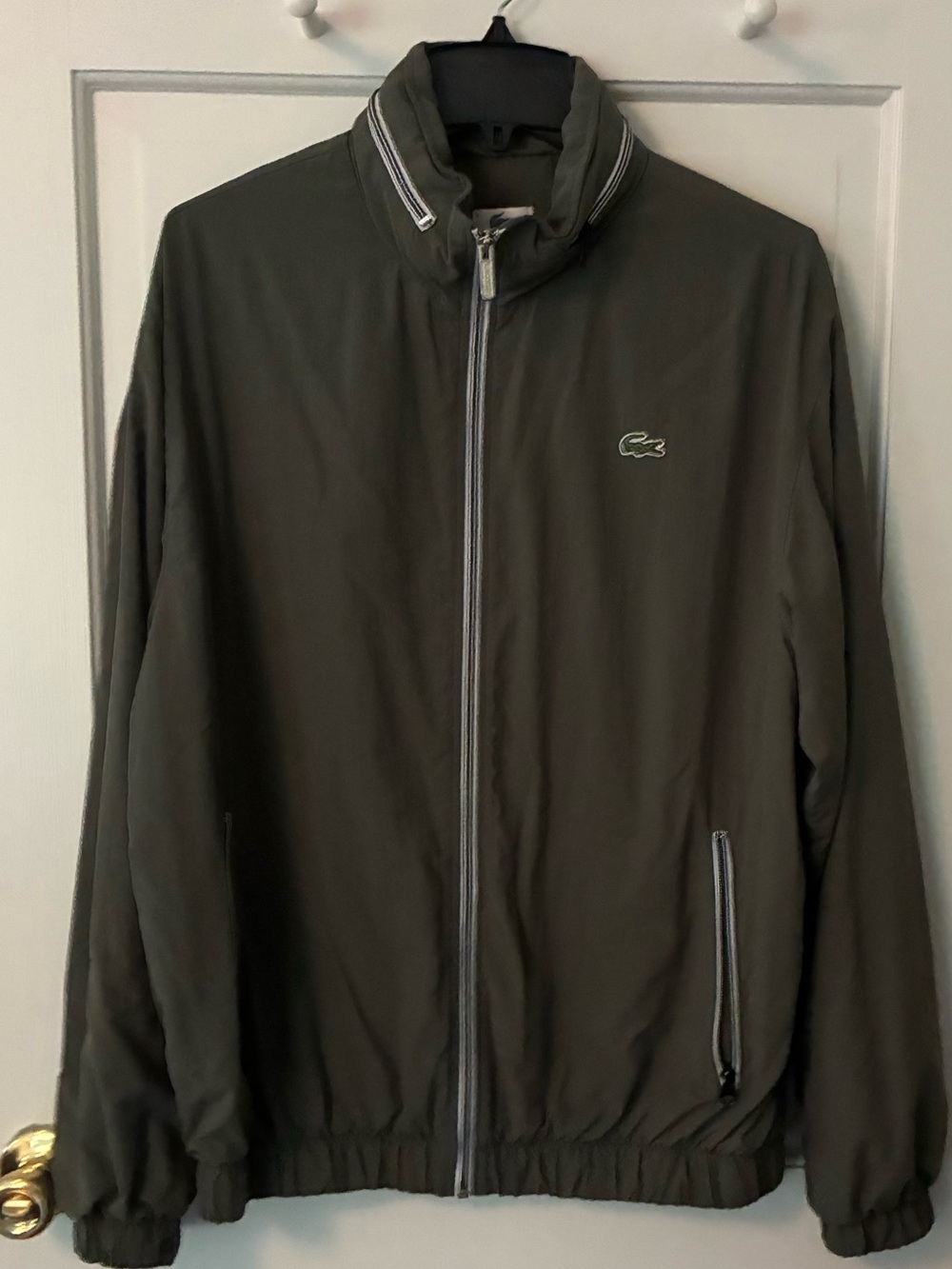 Lacoste Water Resistant Windbreaker